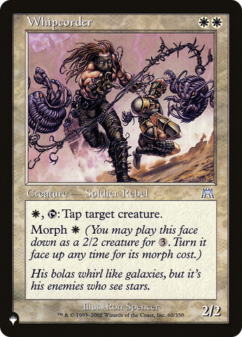 Whipcorder [The List] - The Mythic Store | 24h Order Processing