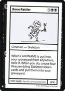 Bone Rattler [Mystery Booster Playtest Cards] - The Mythic Store | 24h Order Processing