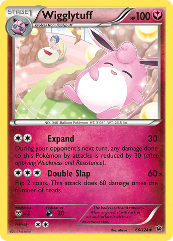 Wigglytuff (66/124) [XY: Fates Collide] - The Mythic Store | 24h Order Processing