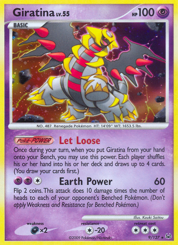 Giratina (9/127) [Platinum: Base Set] - The Mythic Store | 24h Order Processing