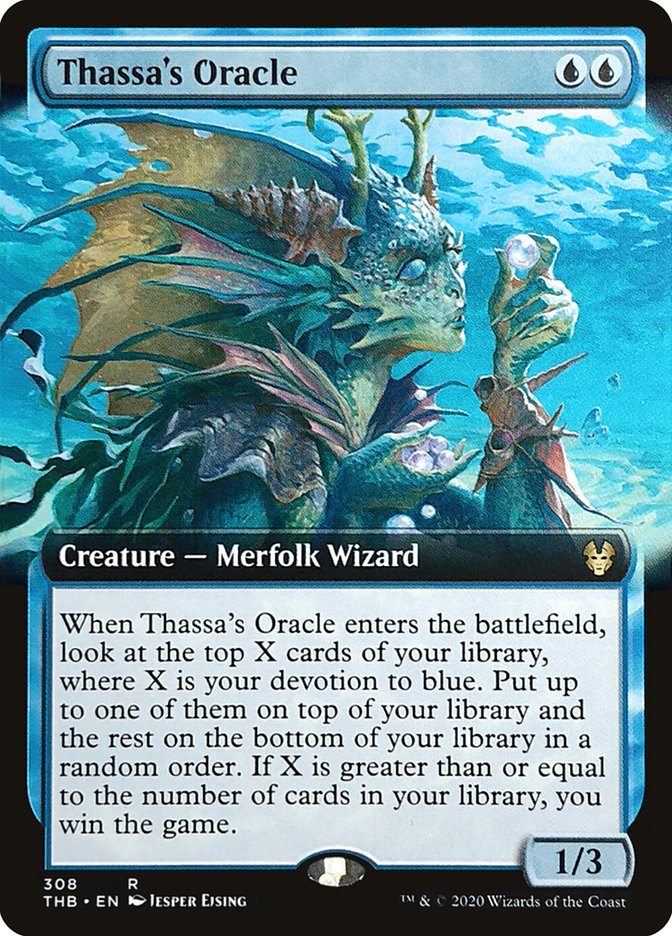 Thassa's Oracle (Extended Art) [Theros Beyond Death] - The Mythic Store | 24h Order Processing