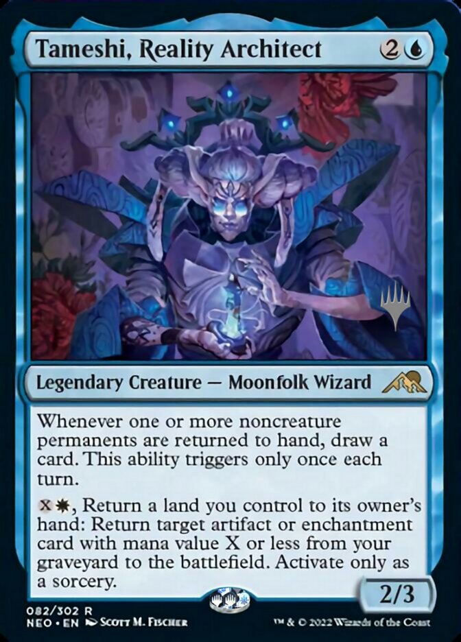 Tameshi, Reality Architect (Promo Pack) [Kamigawa: Neon Dynasty Promos] - The Mythic Store | 24h Order Processing