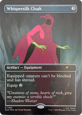 Whispersilk Cloak (7182) [Secret Lair Drop Series] - The Mythic Store | 24h Order Processing