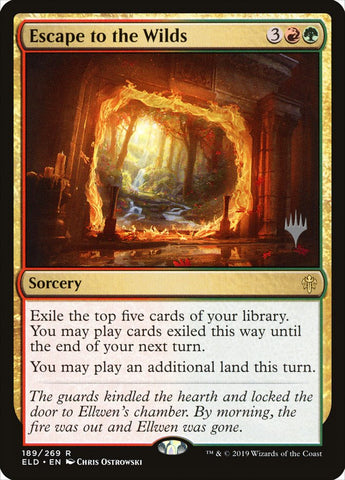 Escape to the Wilds (Promo Pack) [Throne of Eldraine Promos] - The Mythic Store | 24h Order Processing