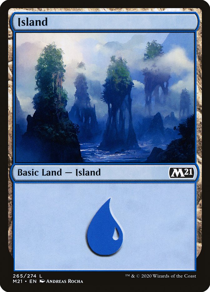 Island (265) [Core Set 2021] - The Mythic Store | 24h Order Processing
