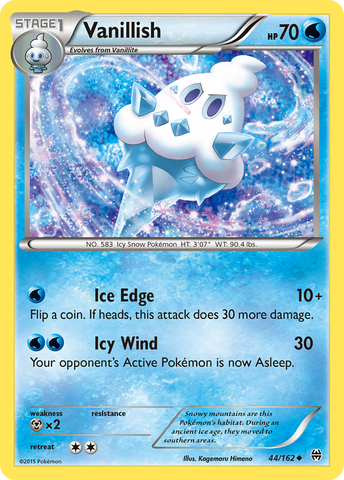 Vanillish (44/162) [XY: BREAKthrough] - The Mythic Store | 24h Order Processing