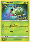 Spinarak (9/214) [Sun & Moon: Lost Thunder] - The Mythic Store | 24h Order Processing