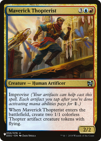 Maverick Thopterist (DDU) [The List] - The Mythic Store | 24h Order Processing
