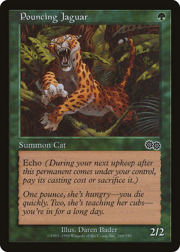 Pouncing Jaguar [Urza's Saga] - The Mythic Store | 24h Order Processing