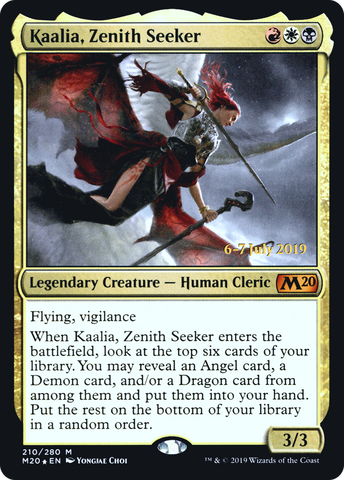 Kaalia, Zenith Seeker [Core Set 2020 Prerelease Promos] - The Mythic Store | 24h Order Processing