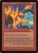 Rack and Ruin [Urza's Legacy] - The Mythic Store | 24h Order Processing