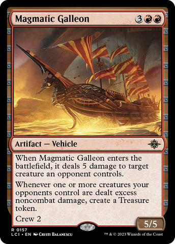 Magmatic Galleon [The Lost Caverns of Ixalan] - The Mythic Store | 24h Order Processing