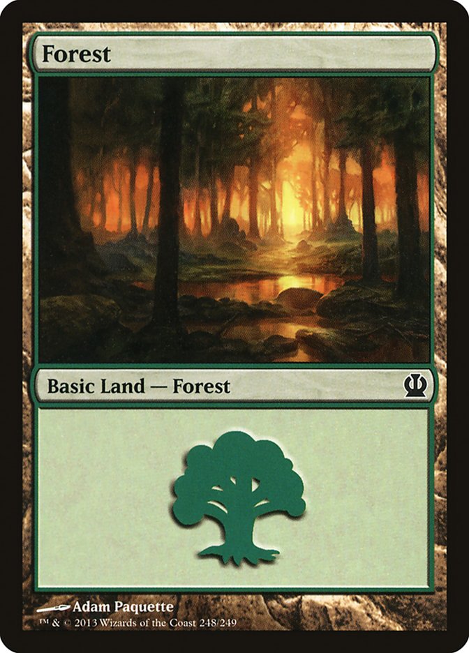 Forest (248) [Theros] - The Mythic Store | 24h Order Processing