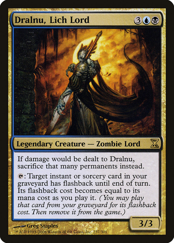 Dralnu, Lich Lord [Time Spiral] - The Mythic Store | 24h Order Processing