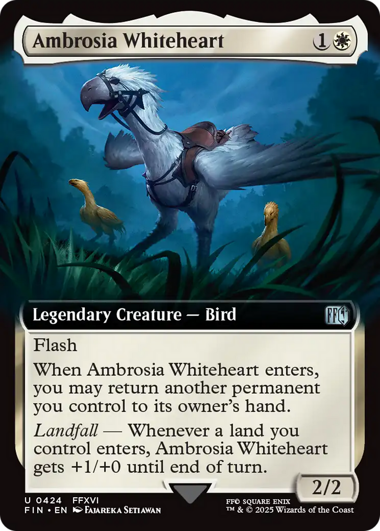 Ambrosia Whiteheart (Extended Art) [FINAL FANTASY] - The Mythic Store | 24h Order Processing