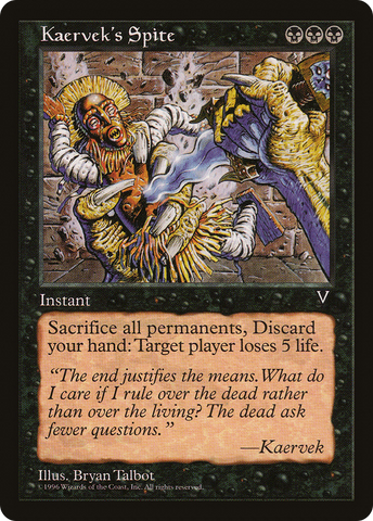Kaervek's Spite [Visions] - The Mythic Store | 24h Order Processing