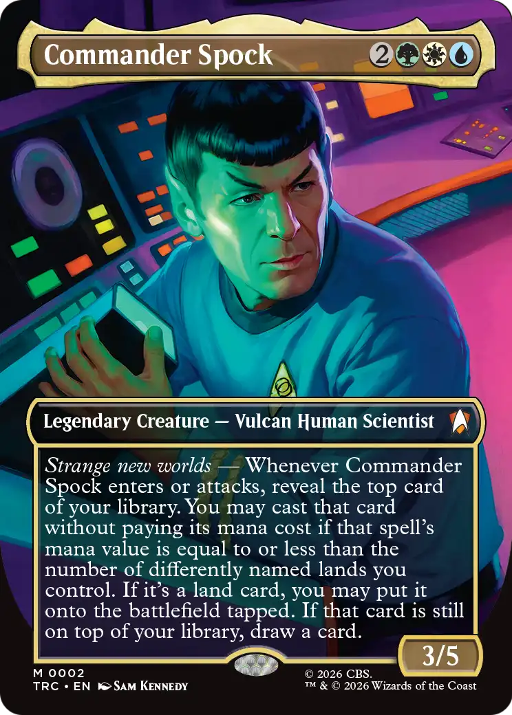 Curzon Dax, Bound by Blood (Extended Art) [Star Trek Commander] - The Mythic Store | 24h Order Processing