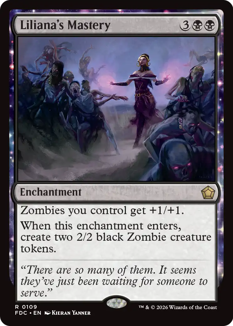 Liliana's Mastery [Foundations Commander] - The Mythic Store | 24h Order Processing