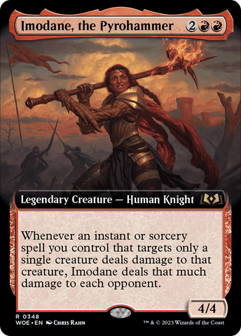 Imodane, the Pyrohammer (Extended Art) [Wilds of Eldraine] - The Mythic Store | 24h Order Processing