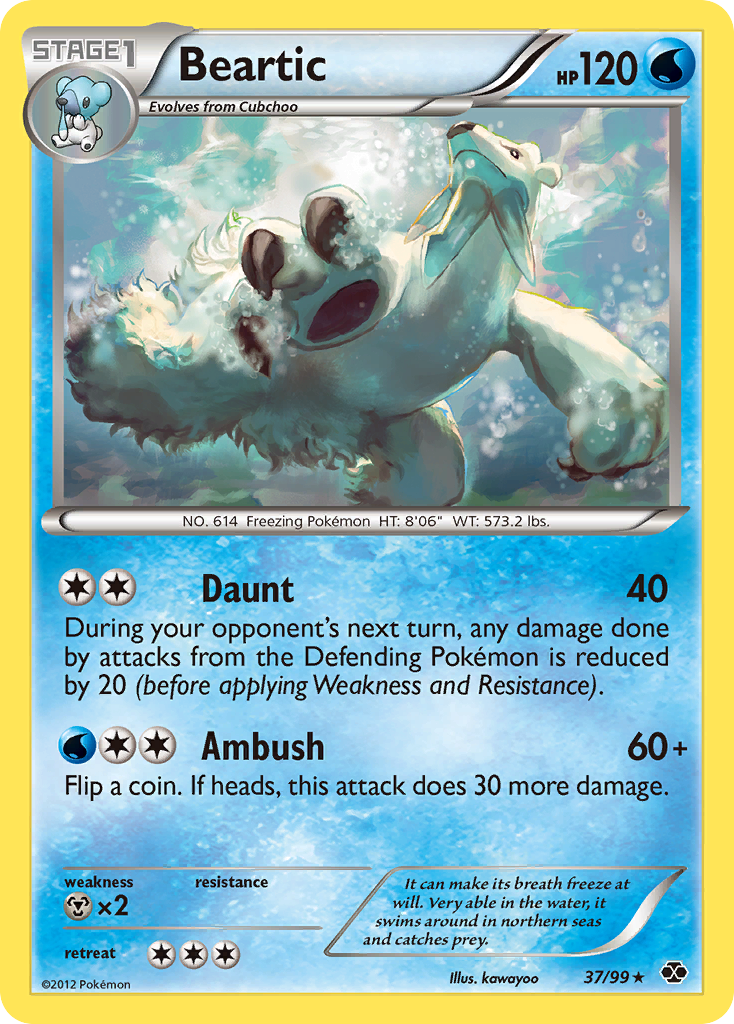 Beartic (37/99) [Black & White: Next Destinies] - The Mythic Store | 24h Order Processing