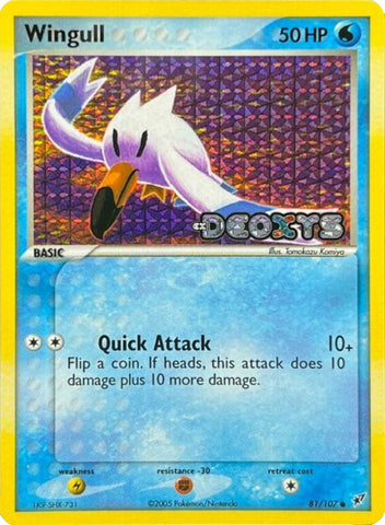 Wingull (81/107) (Stamped) [EX: Deoxys] - The Mythic Store | 24h Order Processing