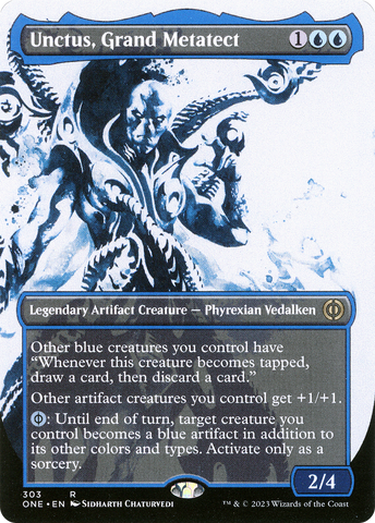 Unctus, Grand Metatect (Borderless Ichor) [Phyrexia: All Will Be One] - The Mythic Store | 24h Order Processing