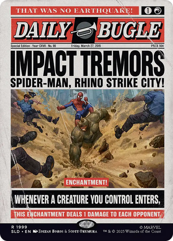 Impact Tremors (1999) [Secret Lair Drop Series] - The Mythic Store | 24h Order Processing