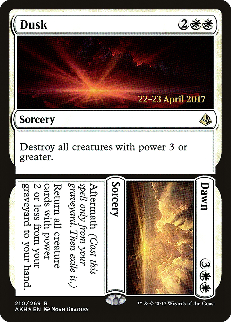 Dusk // Dawn [Amonkhet Prerelease Promos] - The Mythic Store | 24h Order Processing