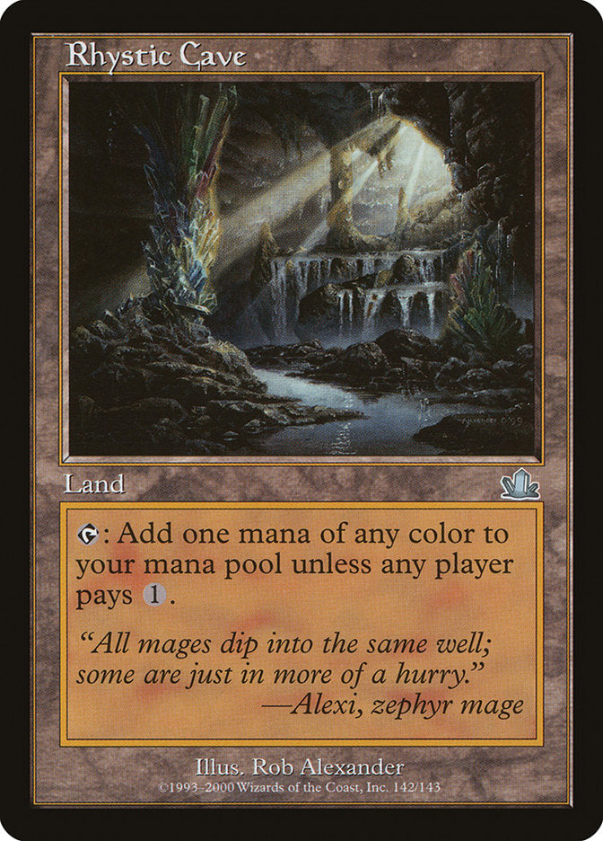 Rhystic Cave [Prophecy] - The Mythic Store | 24h Order Processing