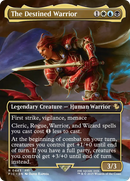 The Destined Warrior (Borderless) [FINAL FANTASY Commander] - The Mythic Store | 24h Order Processing