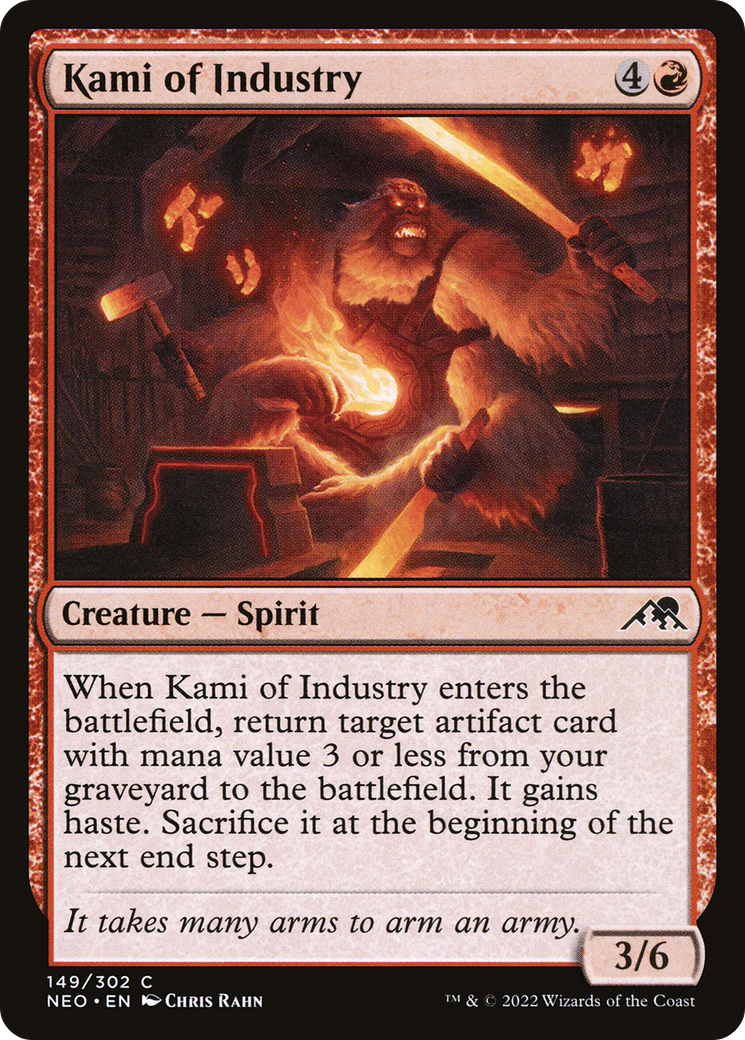 Kami of Industry [Kamigawa: Neon Dynasty] - The Mythic Store | 24h Order Processing