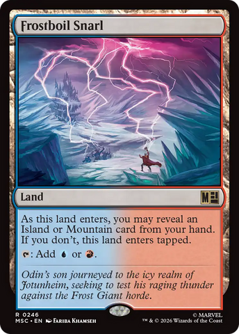 Frostboil Snarl [Marvel Super Heroes Commander] - The Mythic Store | 24h Order Processing
