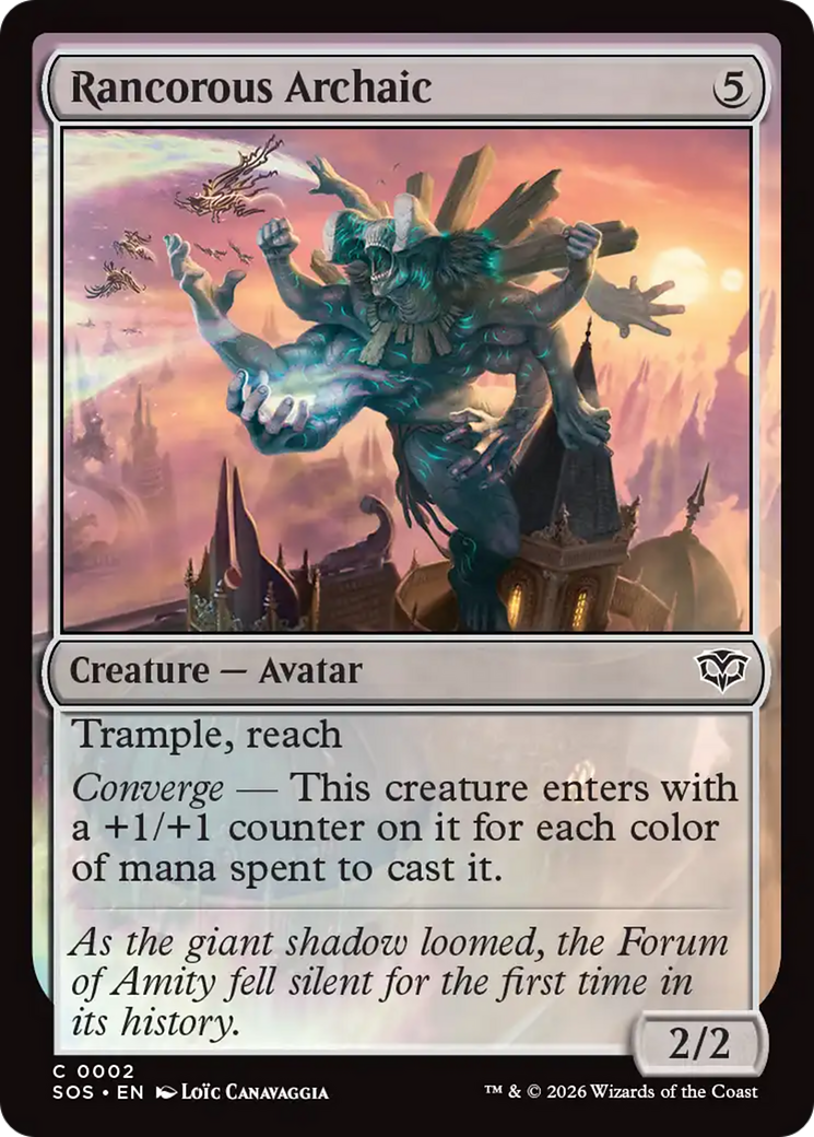 Rancorous Archaic [Secrets of Strixhaven] - The Mythic Store | 24h Order Processing