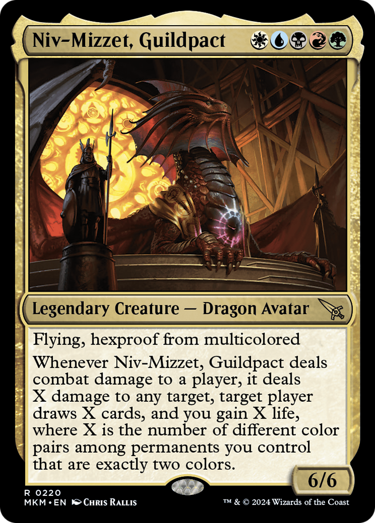 Niv-Mizzet, Guildpact [Murders at Karlov Manor] - The Mythic Store | 24h Order Processing