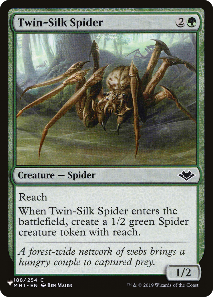 Twin-Silk Spider [The List Reprints] - The Mythic Store | 24h Order Processing