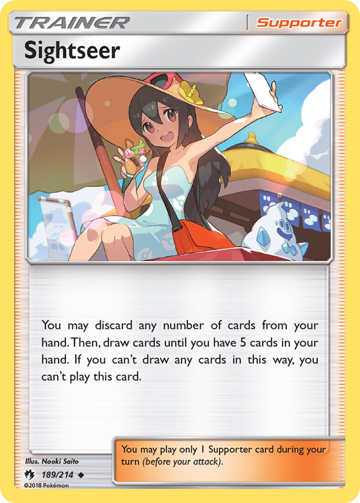 Sightseer (189/214) [Sun & Moon: Lost Thunder] - The Mythic Store | 24h Order Processing