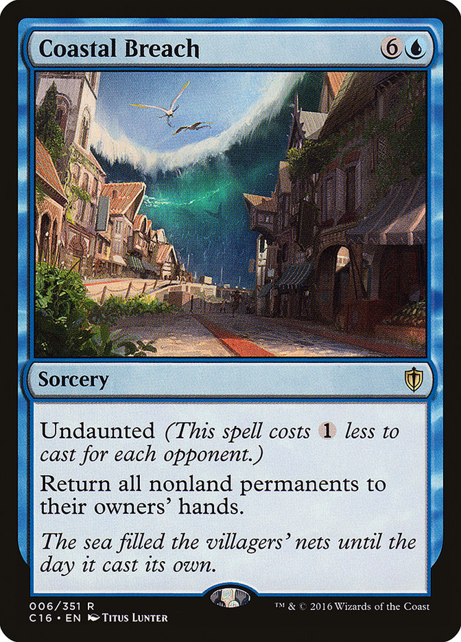 Coastal Breach [Commander 2016] - The Mythic Store | 24h Order Processing