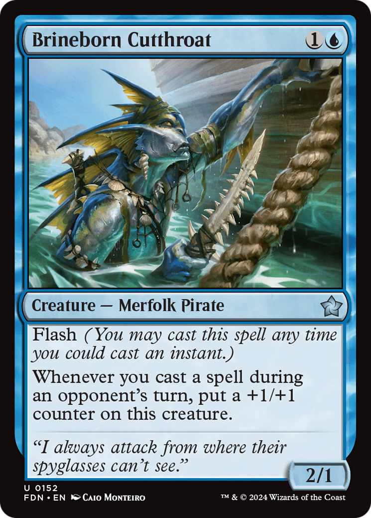 Brineborn Cutthroat [Foundations] - The Mythic Store | 24h Order Processing