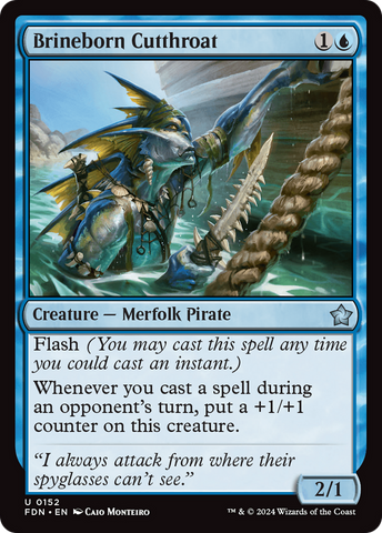 Brineborn Cutthroat [Foundations] - The Mythic Store | 24h Order Processing