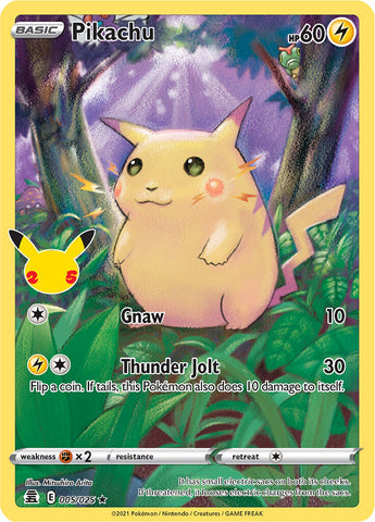 Pikachu (005/025) [Celebrations: 25th Anniversary] - The Mythic Store | 24h Order Processing