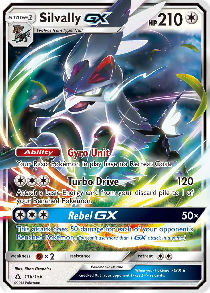 Silvally GX (116/156) [Sun & Moon: Ultra Prism] - The Mythic Store | 24h Order Processing