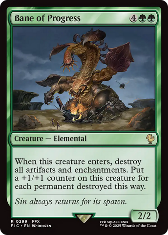 Bane of Progress [FINAL FANTASY Commander] - The Mythic Store | 24h Order Processing