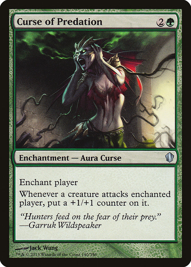 Curse of Predation [Commander 2013] - The Mythic Store | 24h Order Processing