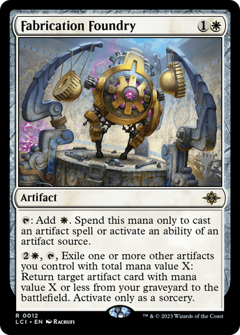 Fabrication Foundry (Promo Pack) [The Lost Caverns of Ixalan Promos] - The Mythic Store | 24h Order Processing