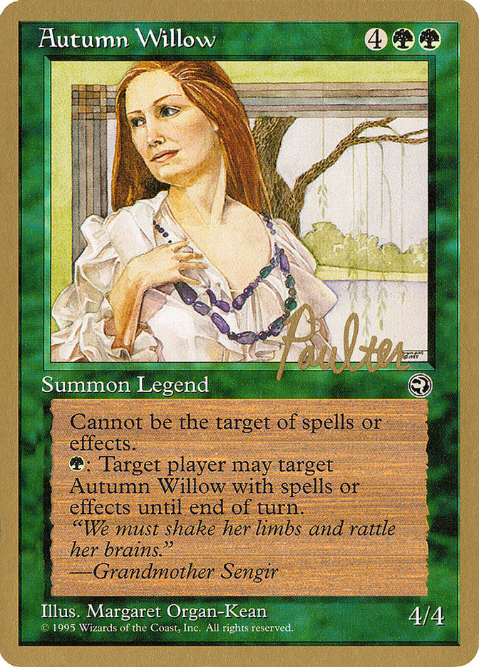Autumn Willow (Preston Poulter) [Pro Tour Collector Set] - The Mythic Store | 24h Order Processing