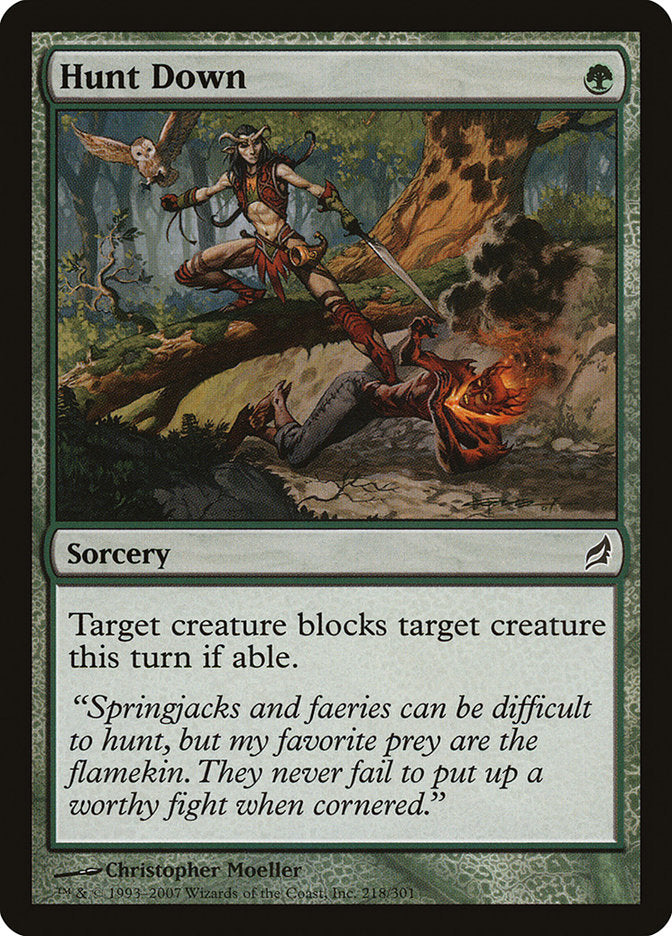 Hunt Down [Lorwyn] - The Mythic Store | 24h Order Processing