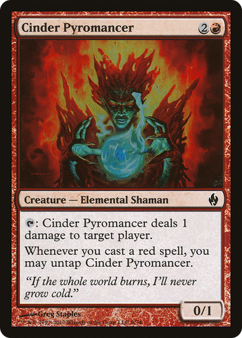 Cinder Pyromancer [Premium Deck Series: Fire and Lightning] - The Mythic Store | 24h Order Processing