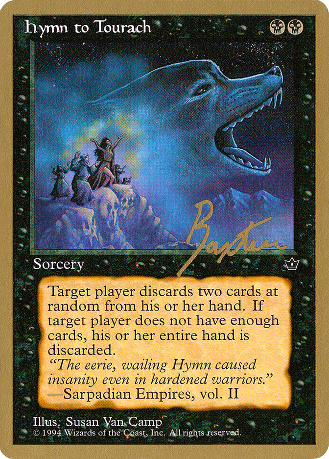 Hymn to Tourach (Wolf) (George Baxter) [Pro Tour Collector Set] - The Mythic Store | 24h Order Processing