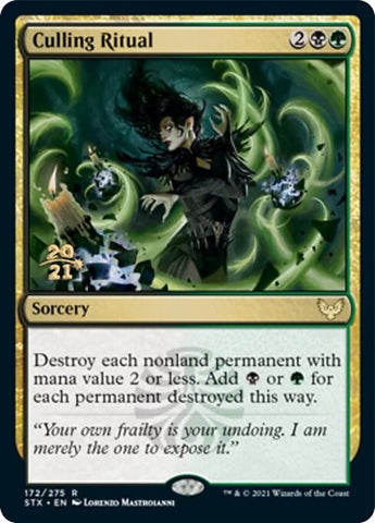 Culling Ritual [Strixhaven: School of Mages Prerelease Promos] - The Mythic Store | 24h Order Processing