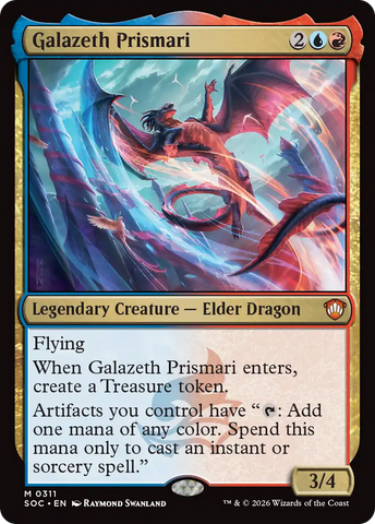 Galazeth Prismari [Secrets of Strixhaven Commander] - The Mythic Store | 24h Order Processing